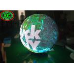 Video/Text/Image Display Sphere LED Screen with IP68 Waterproof and DC5V Voltage for sale