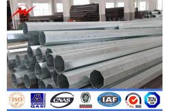 China 9m 11m Electrical Power Pole Street Light Poles For Africa Power Transmission supplier
