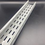 Manufacturer Outdoor Powder Coated HDG Perforated Cable Tray for sale
