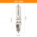 Mini Can E11 120v 250 Watt Quartz Lamp Dimmable Halogen Light Bulbs