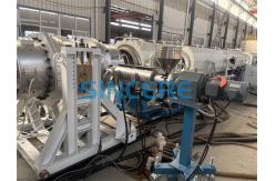 China PE PP PERT Granules And Flakes Plastic Tube Extrusion Line Advanced supplier