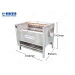 Fruit And Vegetable Washing 304SUS Carrot Peeler Machine for sale