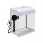 Underwater Gradient Dream Aquarium Fish Tank Mini Home Desktop Square Shape for sale