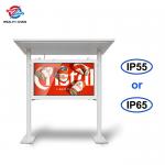 High Resolution Outdoor Digital Kiosk Build In Media Player Weather Proof 65 for sale