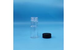 China Transparent Plastic PET Food Grade Chilli Powder Spice Jar Sifting Lid supplier