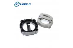 China Injection Molding Parts, Precision ABS , Grey Screw Cap Parts supplier