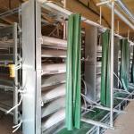 Low Flexibility Broiler Chicken Cage System Widely Sleek And Modern Design for sale