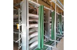 China Low Flexibility Broiler Chicken Cage System Widely Sleek And Modern Design supplier