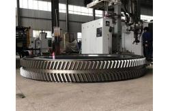 China Custom 10-45mm Module Large Girth Gear pinion Ring For Grinding Mill supplier