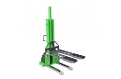 China 0.5t 1.2m Semi Electric Pallet Stacker Automatic Lifting Electric Forklift supplier