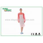 Non-Woven Breathable White Disposable Non-Woven Aprons With CE MDR/ ISO13485/ISO9001