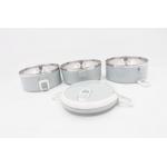 Collapsible Children 1.4L Stainless Steel Lunch Box for sale