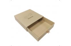 China Hard Rigid Paper Wine Packaging Box Luxury Cardboard Drawer Box Customized supplier