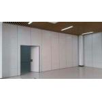 Soundproof Material Sliding Mobile Office Partition Wall Aluminium Components