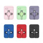 3 In 1 high speed Retractable Data Cable TPE ABS Silicone Material for sale
