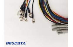China Portable EEG Medical Equipment EEG Electrodes TPU Cable 1.5m Cable length supplier