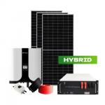 All In One Hybrid Solar Power System Complete Kit For Home 7KW 7.6KW Easy Installation for sale