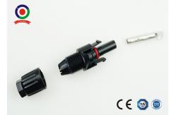China High Robustness Solar Panel Connectors UV Resistant Strong Current Carrying Capacity supplier