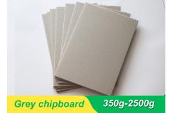 China paper mill grey board 300g~650g grey chipboard for book binding board supplier