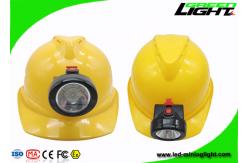 China Cordless IP67 0.65W 80lum 180mA 4000lux Miners Cap Lamp supplier