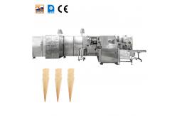 China 10kg / hour Barquillo Cone Machine With Stainless Steel Construction supplier
