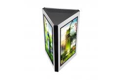 China WiFi 3G 4G 3 Sided 43 Inch LCD Totem With Fan Cooling System supplier