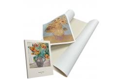 China Eco-Solvent and Latex Printing Inkjet Polycotton Canvas Fine Textured Matte Surface 380gsm supplier