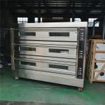 19.8KW Small Commercial Baking Oven Mini 3 Deck 9 Trays Stainless Steel Electric for sale