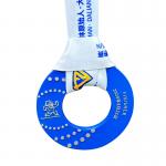 Toroidal Custom Medallions Trail Run Embossed Award / custom award medals for sale