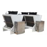 China Closed Circuit System Free Cooling Fluid Cooler With Spray Water System manufacturer