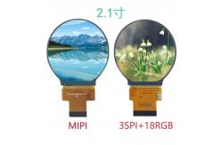 China IPS Round TFT LCD Display 128x128 SPI Interface ST7735P3 Free Direction supplier