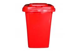 China 30 Gallons Recycle Trashcan Outside Plastic Trash And Recycling Can supplier