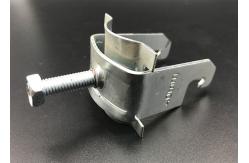 China Unistrut Pipe Fitting 3/8'' Single One Piece Cable Clamps supplier