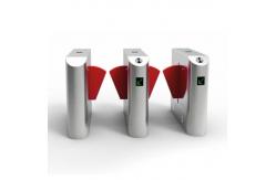 China SUS304 Flap Barrier Access Control System Gate For Banks And Hotels supplier