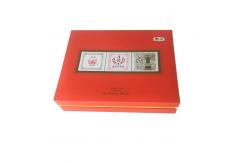 China Magnetic Closure 250gsm Paper Gift Box Packaging Mooncake Box With Insert supplier