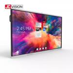 Silver Conference Touch Screen Smart Board LCD / LED Screen Android 11.0 IR 20 Point Touch for sale