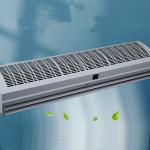 Shopping Mall Entrance Air Curtain Fan Windshield System for sale