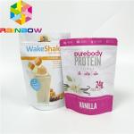 Pure Vitamin C Powder Plastic Pouches Packaging Stand Up Top Zip Mylar Foil Pouch for sale