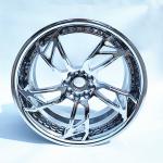 2 Piece Type Forged Alloy Wheel Rim  HOT Wheel 18 19 20 21 Inch Chrome Custom Duo Color Car Rims  Factory Sale Car Rims for sale