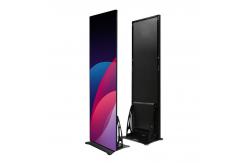 China SGS Freestanding 210W/Sqm Led Poster Screen 1R1B1G HDMI Mirror Led Display supplier