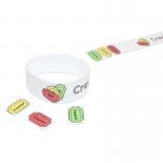 Bar Coding and Waterproof Tyvek Paper Event Wristbands The Perfect Combination for Event Management for sale