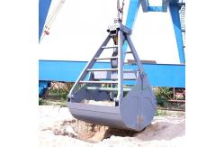 China Sand Handling Bulk Cargo 2 Rope Clamshell Grab Bucket supplier