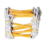 6m To 100m Fire Rescue Anti-Slip Soft Ladder With Resin Rungs for sale