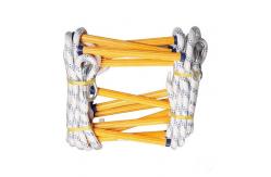 China 6m To 100m Fire Rescue Anti-Slip Soft Ladder With Resin Rungs supplier