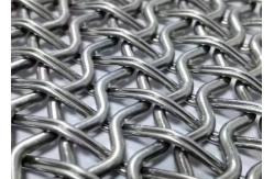 China T316 3mm Architectural Woven Wire Mesh Decorative Building Facades Cladding supplier