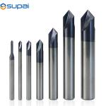 30 Degree Solid Carbide Chamfer End Mill 4 Flute For Steel for sale