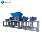 Environmentally Friendly Double Shaft Shredder Simple Operation In Food Industry for sale