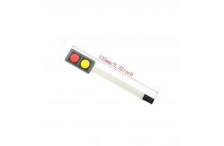China Red And Yellow 2 Buttons Matrix DIY Membrane Keypad supplier