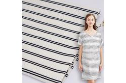 China High Elasticity Striped Knit Fabric supplier