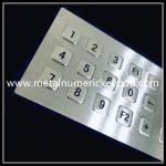 3x7 Matrix Industrial Numeric Keypad 21 Key SS 304 Wireless Bluetooth Connection for sale